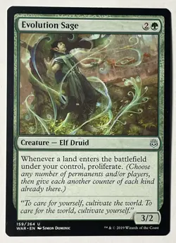 Evolution Sage - 240 - NM - War Of The Spark - MTG - Image 1