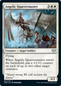 Angelic Quartermaster - Near Mint MTG Innistrad: Crimson Vow - Image 1