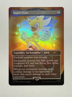 MTG - Super State - SLD Sonic x Secret Lair Drop 2081 Mythic Rainbow Foil - Image 1