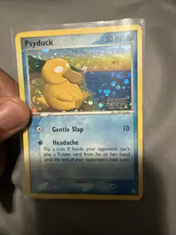 Pokemon Psyduck EX Team Rocket Returns Reverse Holo #70 - Image 1