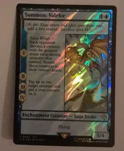 Summon: Valefor Surge FOIL NM/M FINAL FANTASY Magic the Gathering MTG - Image 1