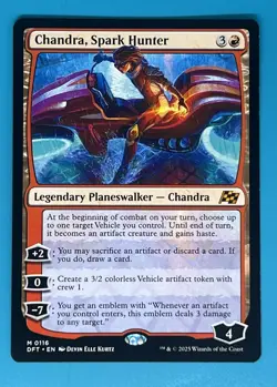 Mtg Chandra, Spark Hunter Aetherdrift Regular - Image 1