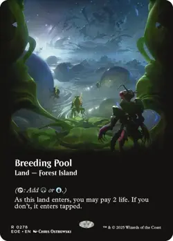 MTG - PRESALE - Breeding Pool 278 Rare Borderless EOE Edge of Eternities NM - Image 1