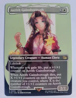 Aerith Gainsborough - NM/M - Final Fantasy - MTG - Magic - Image 1