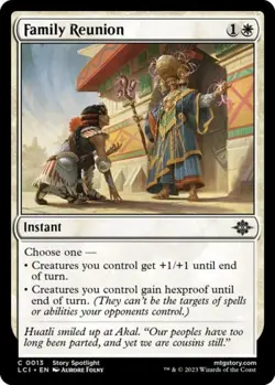 Family Reunion -Foil Near Mint MTG The Lost Caverns of Ixalan - Image 1