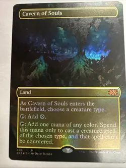 MTG Cavern of Souls (Borderless) Double Masters 2022 Foil - Image 1