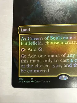 MTG Cavern of Souls (Borderless) Double Masters 2022 Foil - Image 5