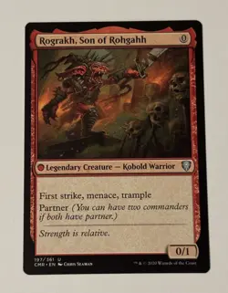 MTG Rograkh, Son of Rohgahh - Commander Legends NM - Image 1