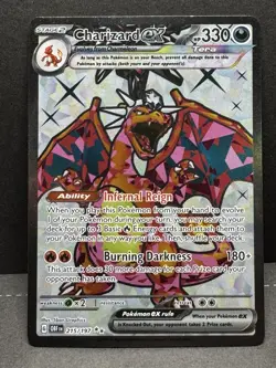 Charizard ex 074 Promo Pokemon SV: Scarlet & Violet Promo Card - Paldean Fates - Image 1