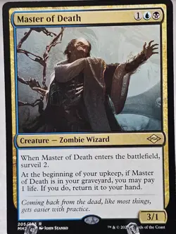 MTG Master of Death #205 Modern Horizons 2 2021 Magic Card Rare NM - Image 1