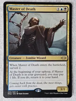 MTG Master of Death #205 Modern Horizons 2 2021 Magic Card Rare NM - Image 2