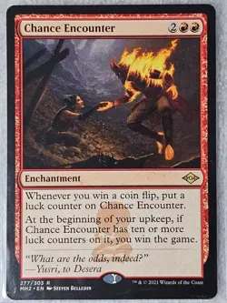MTG Chance Encounter #277 Modern Horizons 2 2021 Magic Gathering Card Rare NM - Image 4