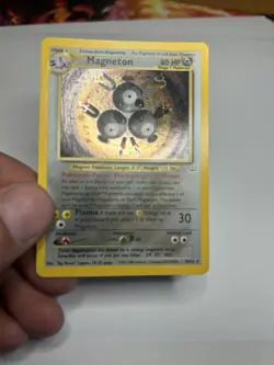 Magneton 10/64 Neo Revelation Holo Rare Pokemon Lp - Image 1