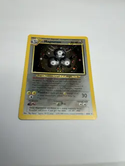 Magneton 10/64 Neo Revelation Holo Rare Pokemon Lp - Image 3