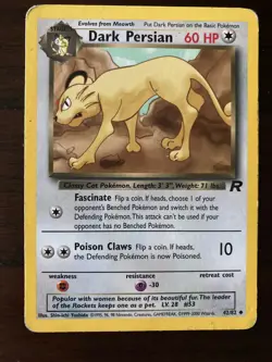 12 vintage Pokemon Cards Team Rocket and Gym Challenge/Heroes sets - Com/Uncom - Image 2
