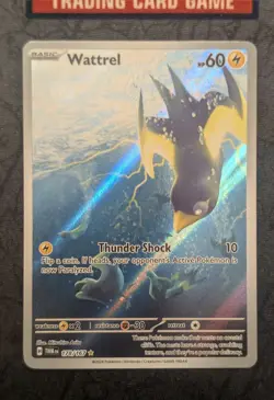 Wattrel IR 178/167 Twilight Masquerade Pokemon  2024 Illustration Rare NM / + - Image 1