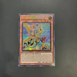 Yugioh! Revolution Synchron MP24-EN090 Prismatic Secret Rare 1st Near Mint - Image 1