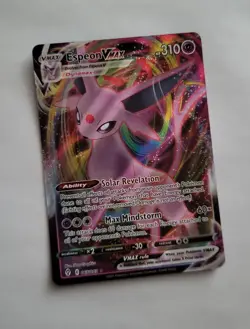 Pokemon Espeon VMAX 065/203 Holo Evolving Skies TCG Card Ultra Rare Full Art ENG - Image 1