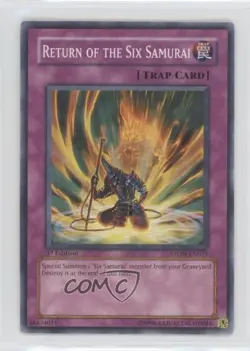 Return of the Six Samurai 1st Ed. YuGiOh Strike Neos #STON-EN051 2007 0b3 - Image 1