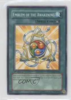 Emblem of the Awakening 1st Ed. YuGiOh Strike Neos #STON-EN044 2007 0b3 - Image 1