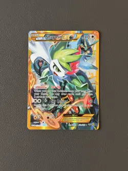 Pokemon TCG Shaymin EX Alternate Art Holo Card 077a/108 - Image 1