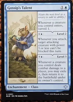 âœ¨ï¸Gossip's Talentâœ¨ï¸ MTG | Bloomburrow | NM/M | U 0051 - Image 1