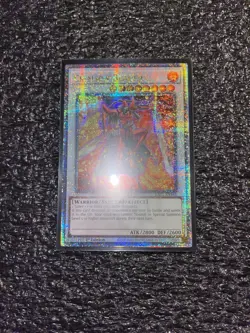 Yugioh Crimson Blader RA04-EN161 Quarter Century Secret Rare 1st Edition NM - Image 1