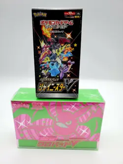 Pokemon Card Game Sword & Shield Crobat V & Shiny Star V Booster Box Set s4a - Image 7
