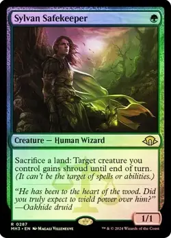 Sylvan Safekeeper FOIL - 0287 - Rare - Modern Horizons 3 MH3 MTG Card - Image 1