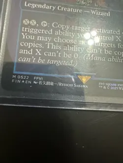 Gogo, Master of Mimicry NM Borderless Surge Foil MTG Final Fantasy 0522 - Image 6