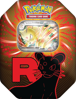 Pokemon Cards TEAM ROCKET Tin Box TCG Snobilikat EX DE PREORDER - Image 1