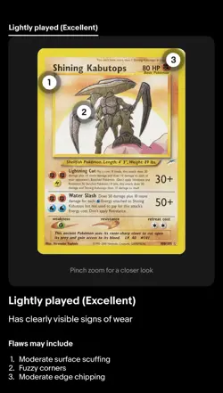 Pokemon TCG Chansey 1st Edition Uncommon Card Neo Destiny - Image 4