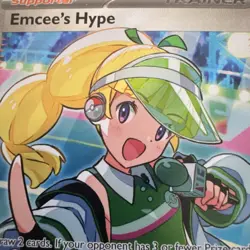 Pokemon Emcees Hype 220/182 Sv10: Destined Rivals Holo - Image 3