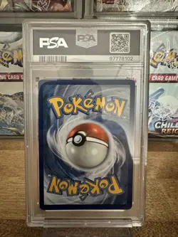 PSA 10 GEM MINT FULL ART/M MEGA LUCARIO EX 55a 2017 POKEMON MEGA POWERS PROMO - Image 6