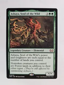 Ashaya, Soul of the Wild 170 NM Commander Duskmourn MTG - Image 1