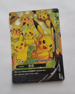 Pikachu V-Union SWSH142 SWSH Black Star Promo Card Holo Full Art TCh ENG 2021 - Image 1