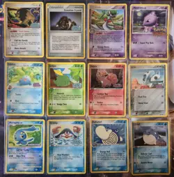 Pokemon Mid Era Cards. 12 Cards. Stamped Reverse Holos. - Image 1