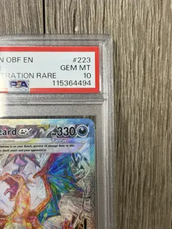Charizard Ex 223/197 Obsidian Flame Special Illustration Rare Pokemon PSA 10 GEM - Image 5