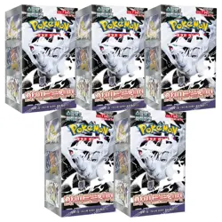 Pokemon Card Scarlet Violet White Flare 20 packs 140 sheets total 5 boxes Korean - Image 1