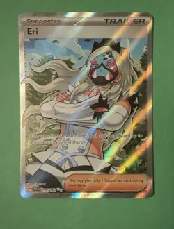 Eri 199/162 SV05: Temporal Forces Ultra Rare Full Art  Pokemon TCG Card NM - Image 1