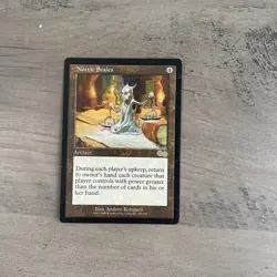 Noetic Scales 1x MtG ENGLISH Urzas Saga LP NM Free Shipping - Image 1