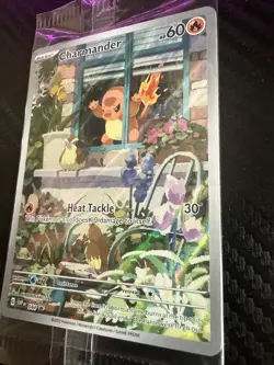 PokÃ©mon TCG Charmander 044 Sv: Scarlet & Violet Promo Holo Card - Image 2