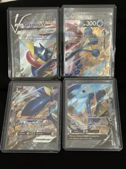 Pokemon TCG Greninja V-UNION [Set of 4] SWSH: Sword & Shield Promo Cards Holo NM - Image 1