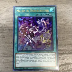 ðŸŒŒ Yu-Gi-Oh! Maliss in Underground CRBB-EN024 1st Ed Spell Card NM ðŸ’« - Image 1