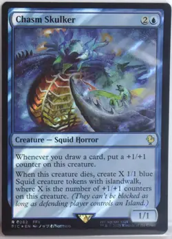 Chasm Skulker [New, Near Mint] *Surge Foil* {Final Fantasy MTG} - Image 1