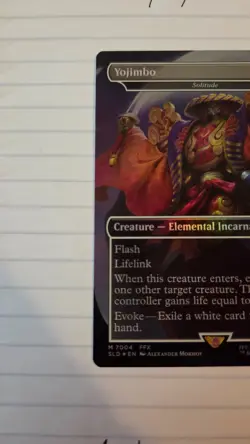 MTG Yojimbo - Solitude (Rainbow Foil) Secret Lair Drop Foil - Final Fantasy - Image 3