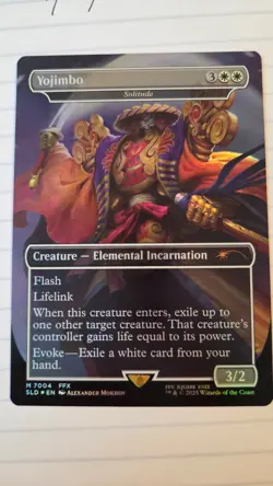 MTG Yojimbo - Solitude (Rainbow Foil) Secret Lair Drop Foil - Final Fantasy - Image 8