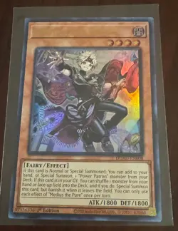 Medius the Pure DUAD-EN008 Ultra Rare Duelist's Advance NM 1st Ed YUGIOH - Image 1