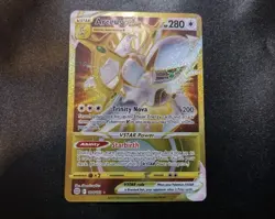 Arceus VSTAR 184/172 Brilliant Stars Gold Secret Rare Pokemon Card NM  - Image 1