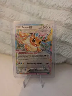 Pokemon Eevee ex 075/131 Double Rare Prismatic Evolutions Pack Fresh - Image 1